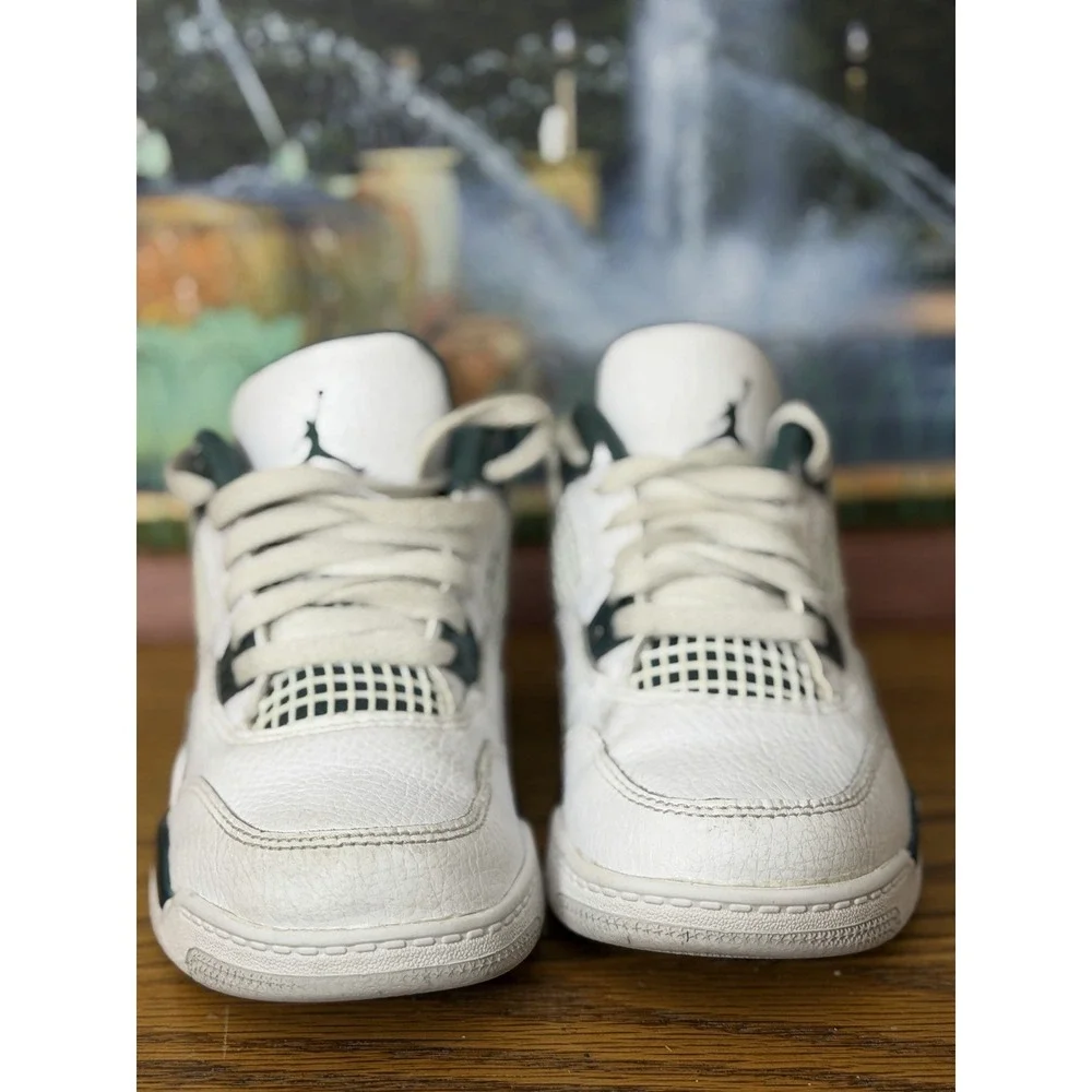 Nike Air Jordan 4 Retro 'Oxidized Green' BQ7669-103 Sneakers Sz 11c